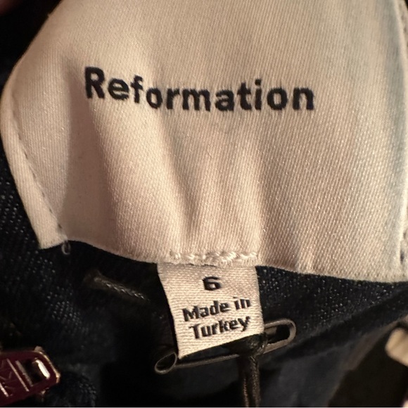 NWT Reformation Florentina Maxi Dress size 6 reg $248 - Picture 9 of 9